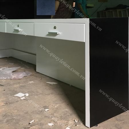 Quầy Lễ Tân Lệch Sơn QLTL S02